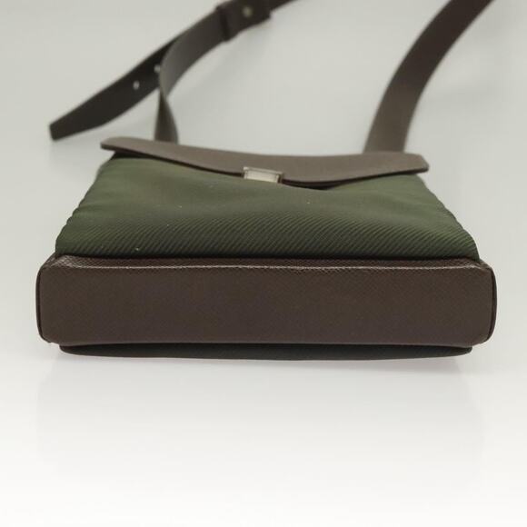 LOUIS VUITTON Taiga Saratov PM Shoulder Bag Grizzly M30898 - Picture 9 of 13